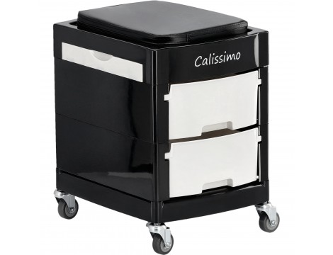 Помощен козметичен количка с колелца за боядисване X16-1 към козметичния салон шкаф с чекмеджета - 2