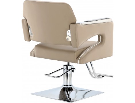 Gaja Grey комплект сив миксер за фризьорски салон с черна керамична купа и 2x хидравличен фризьорски стол с поставка за крака за миксер за фризьорски салон, слушалка - 9