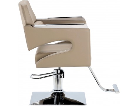 Gaja Grey комплект сив миксер за фризьорски салон с черна керамична купа и 2x хидравличен фризьорски стол с поставка за крака за миксер за фризьорски салон, слушалка - 7