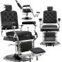 Хидравличен фризьорски стол за фризьорски салон Leonardo Barberking