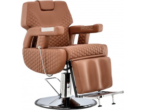 Хидравличен фризьорски стол за фризьорски салон Ibrahim Barberking - 4