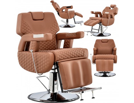 Хидравличен фризьорски стол за фризьорски салон Ibrahim Barberking