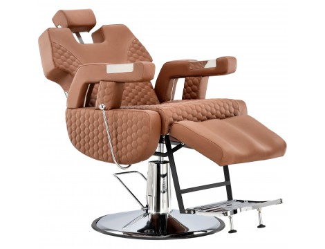 Хидравличен фризьорски стол за фризьорски салон Ibrahim Barberking - 3