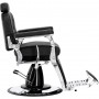 Хидравличен фризьорски стол за фризьорски салон Perseus Barberking - 4