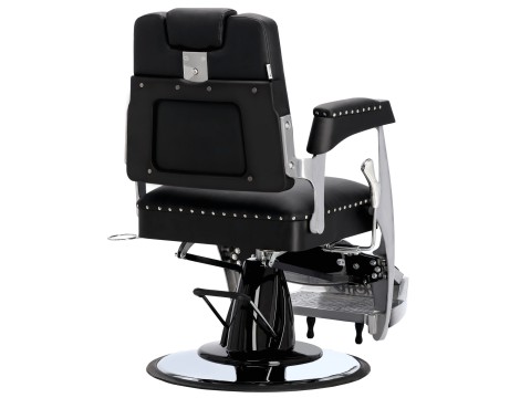 Хидравличен фризьорски стол за фризьорски салон Helios Barberking - 8