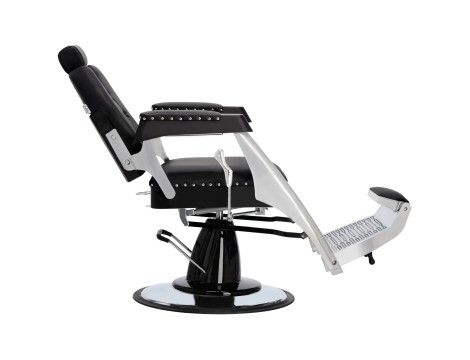 Хидравличен фризьорски стол за фризьорски салон Helios Barberking - 6
