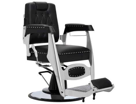 Хидравличен фризьорски стол за фризьорски салон Helios Barberking - 2