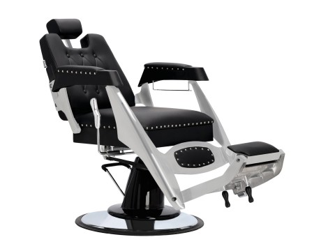 Хидравличен фризьорски стол за фризьорски салон Helios Barberking - 4