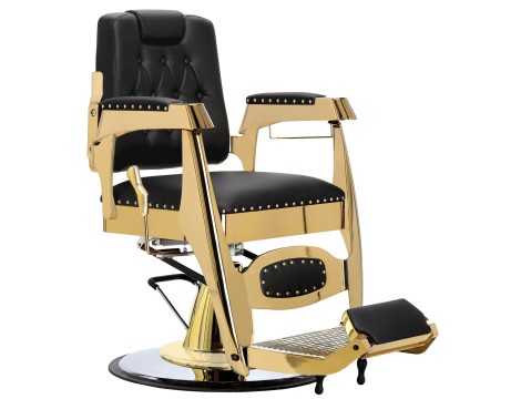 Хидравличен фризьорски стол за фризьорски салон Cassus Barberking - 2