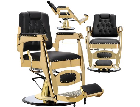 Хидравличен фризьорски стол за фризьорски салон Cassus Barberking