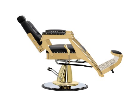 Хидравличен фризьорски стол за фризьорски салон Cassus Barberking - 6
