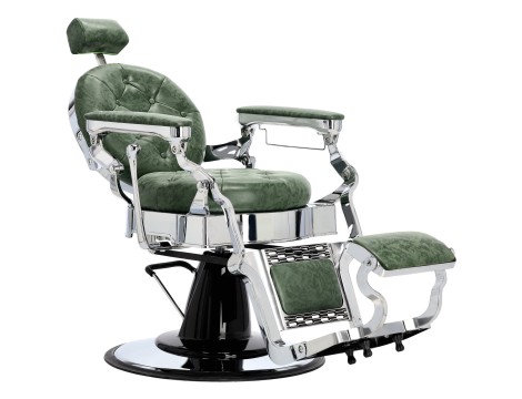 Хидравличен фризьорски стол за фризьорски салон Logan Barberking - 3