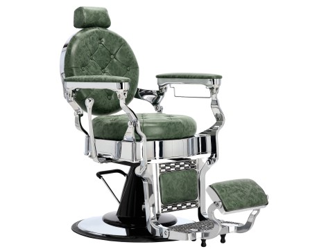 Хидравличен фризьорски стол за фризьорски салон Logan Barberking - 2