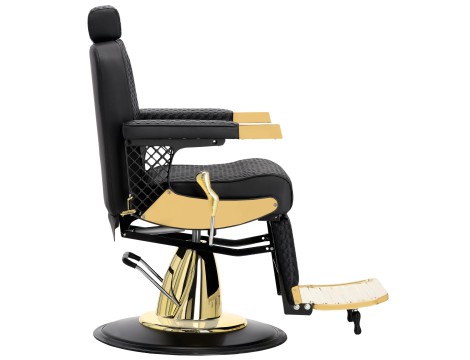 Хидравличен фризьорски стол за фризьорски салон Zeus Barberking - 4