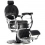 Хидравличен фризьорски стол за фризьорски салон и барбершоп Black Pearl Barberking - 2