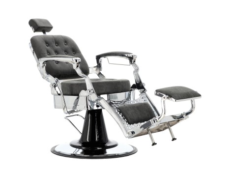 Хидравличен фризьорски стол за фризьорски салон Lesos Barberking - 5