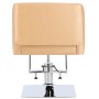 Стол за косене Pikos хидравличен въртящ се за фризьорски салон Хромирана подложка фризьорско столче - 4