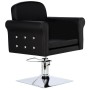 Milo Barbering комплект с 2 x въртящ се хидравличен фризьорски стол за фризьорски салон подвижна купа керамичен смесител - 3