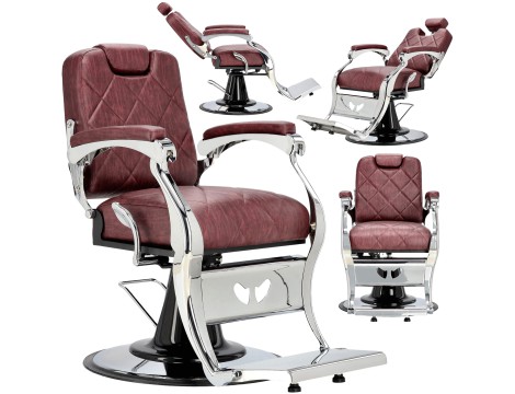 Хидравличен фризьорски стол за фризьорски салон и барбершоп Dion Barberking