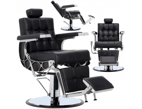 Хидравличен фризьорски стол за фризьорски салон Aretys Barberking