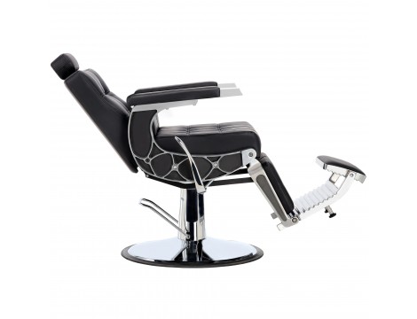 Хидравличен фризьорски стол за фризьорски салон Aretys Barberking - 7