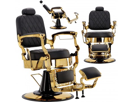 Хидравличен фризьорски стол за фризьорски салон Gaius Barberking