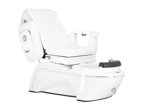 Електрически козметичен стол с масаж за педикюр на краката в СПА салони бял - 6