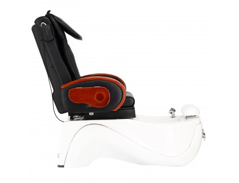 Електрически козметичен стол с масаж за педикюр на краката в СПА салони черен - 2