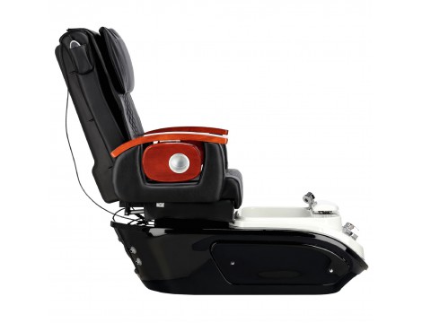 Електрически козметичен стол с масаж за педикюр на краката в СПА салони черен - 3