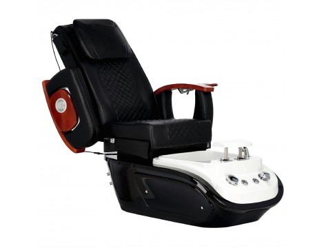 Електрически козметичен стол с масаж за педикюр на краката в СПА салони черен - 7