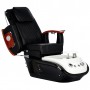 Електрически козметичен стол с масаж за педикюр на краката в СПА салони черен - 7