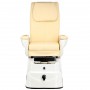 Електрически козметичен стол с масаж за педикюр на краката в СПА салони кремав - 6