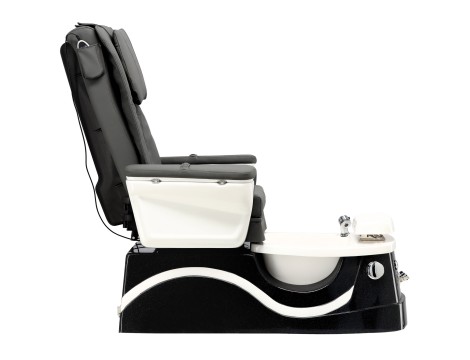 Електрически козметичен стол с масаж за педикюр на краката в СПА салони сив - 3
