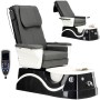 Електрически козметичен стол с масаж за педикюр на краката в СПА салони сив