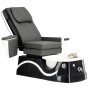 Електрически козметичен стол с масаж за педикюр на краката в СПА салони сив - 5