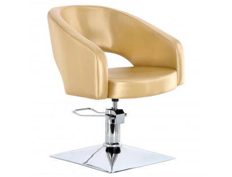 Стол за косене Greta хидравличен въртящ се за фризьорски салон фризьорско столче - 2