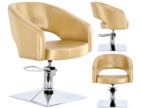 Стол за косене Greta хидравличен въртящ се за фризьорски салон фризьорско столче