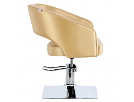 Стол за косене Greta хидравличен въртящ се за фризьорски салон фризьорско столче - 3