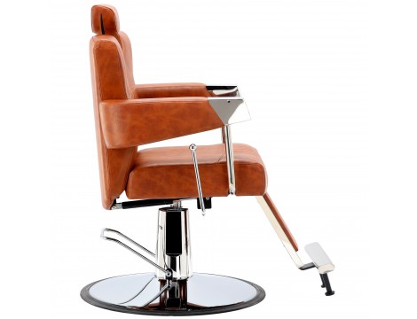 Хидравличен фризьорски стол за фризьорски салон и барбершоп Tyrs Barberking - 5