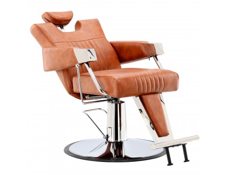 Хидравличен фризьорски стол за фризьорски салон и барбершоп Tyrs Barberking - 7