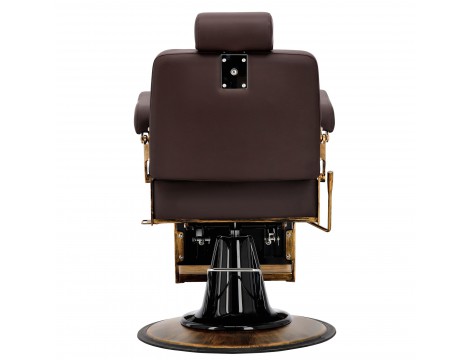 Хидравличен фризьорски стол за фризьорски салон и барбершоп Taurus Barberking - 7