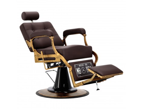 Хидравличен фризьорски стол за фризьорски салон и барбершоп Taurus Barberking - 3