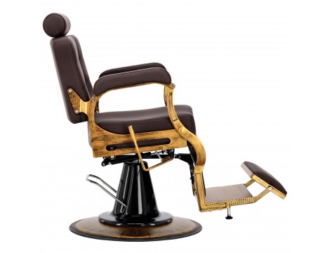 Хидравличен фризьорски стол за фризьорски салон и барбершоп Taurus Barberking - 4