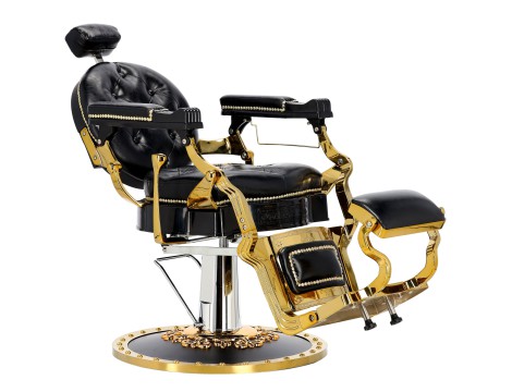 Хидравличен фризьорски стол за фризьорски салон и барбершоп Hunter Barberking - 6