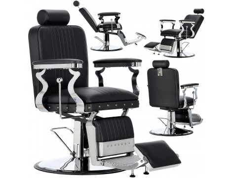 Хидравличен фризьорски стол за фризьорски салон и барбершоп Alexander Barberking
