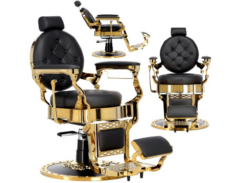 Хидравличен фризьорски стол за фризьорски салон и барбершоп Logan Barberking