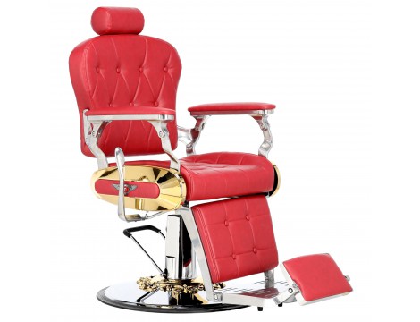 Хидравличен фризьорски стол за фризьорски салон и барбершоп Diodor Barberking - 2