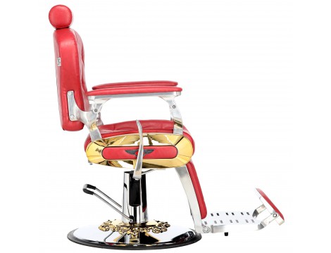 Хидравличен фризьорски стол за фризьорски салон и барбершоп Diodor Barberking - 3