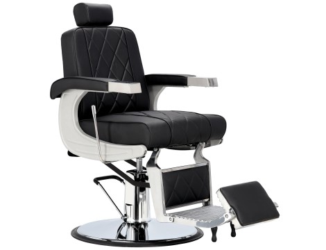 Хидравличен фризьорски стол за фризьорски салон и барбершоп Nilus Barberking - 2