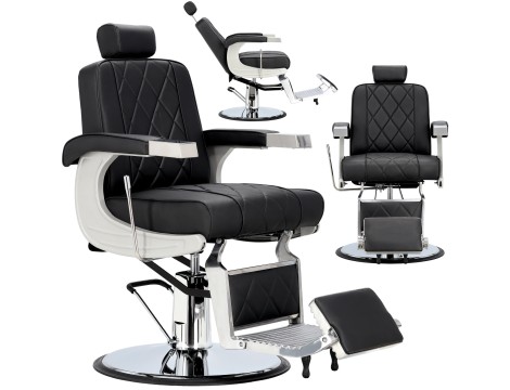 Хидравличен фризьорски стол за фризьорски салон и барбершоп Nilus Barberking